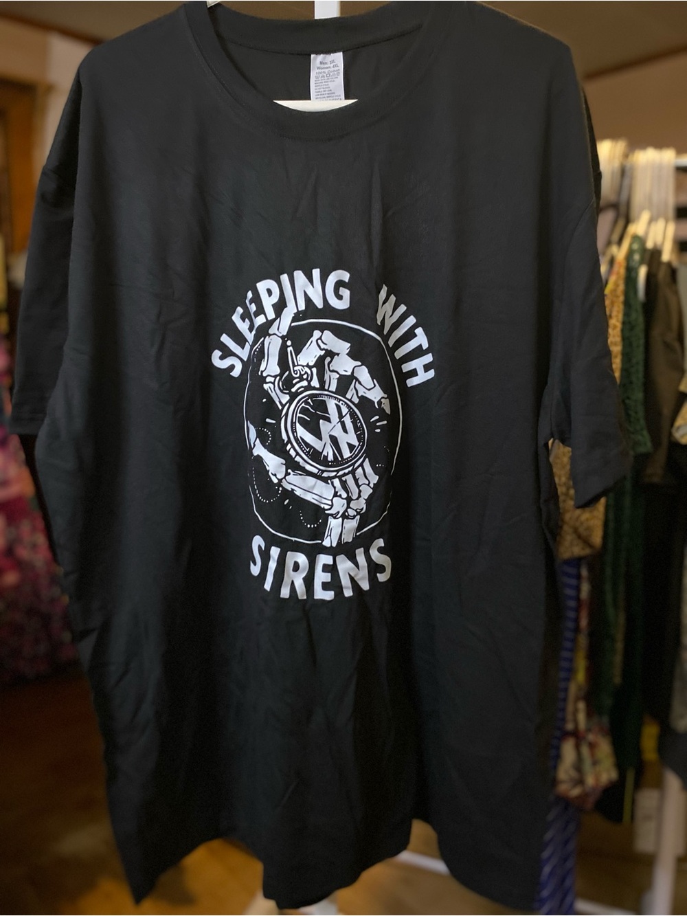Sleeping with Sirens Black Graphic Band T-Shirt